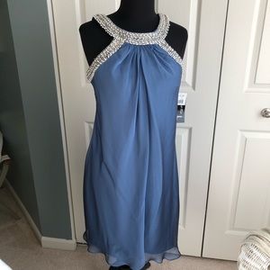 NWT Scarlett Nite sequined halter neck dress